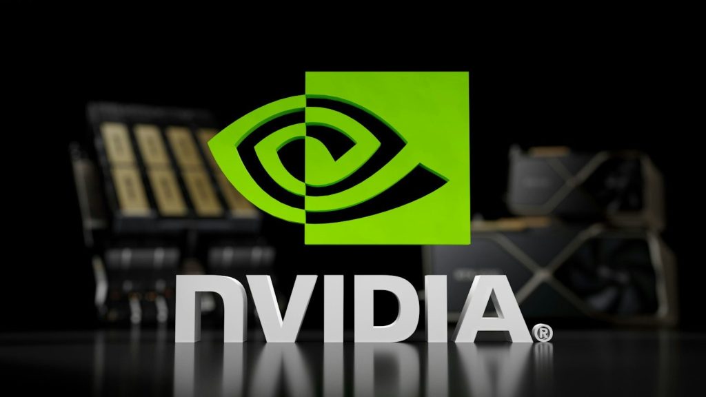 the nvidia logo is displayed on a table; CUDA rust