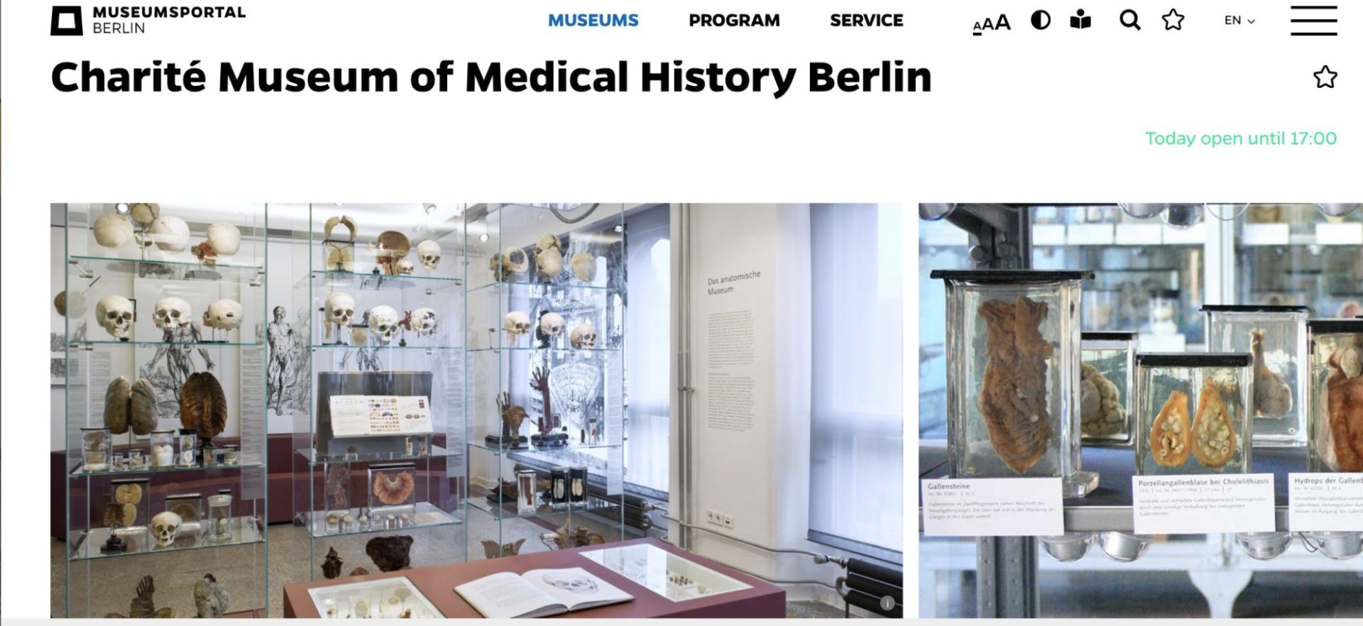 Berlin Museum of Medical History of the Charite