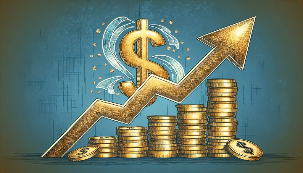 "Dollar Gold Upward"