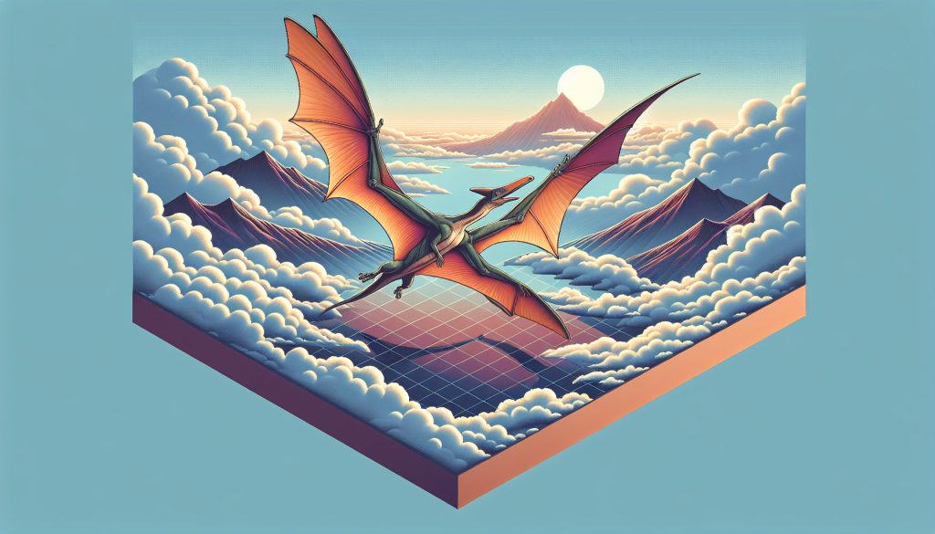 Flapping Pterosaur