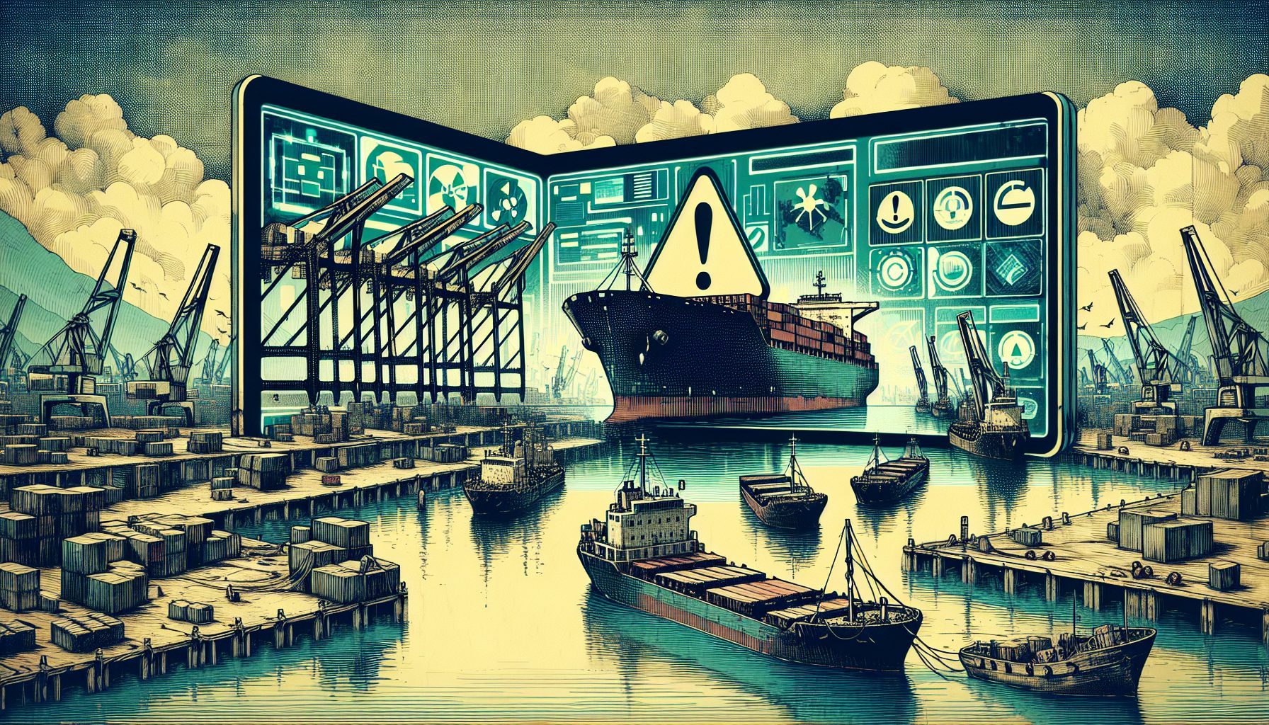 Glitch Halts Operations