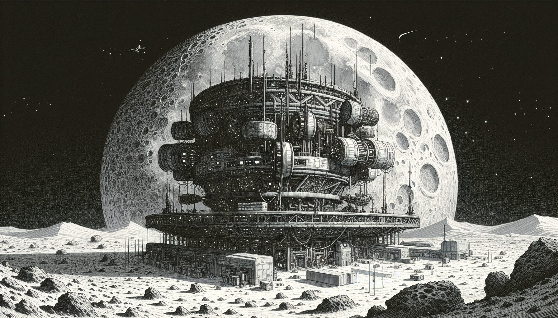 Lunar Energy Station