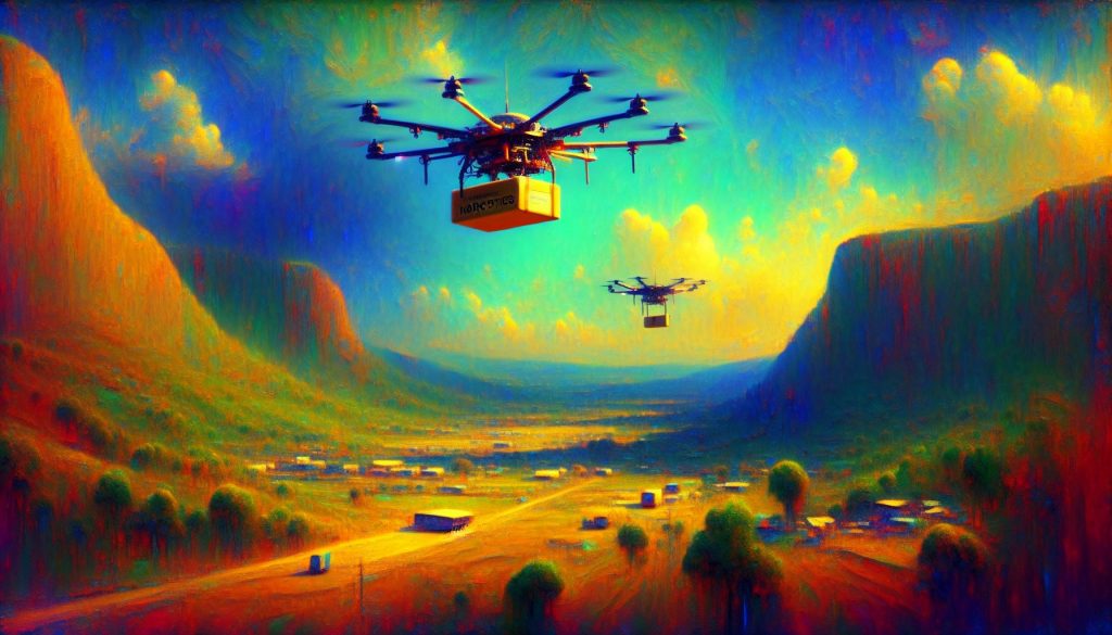 Narcotics-Battle Drones