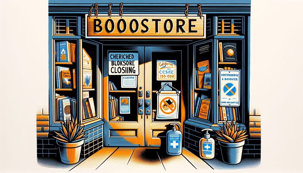 "Pandemic Bookstore Closure"