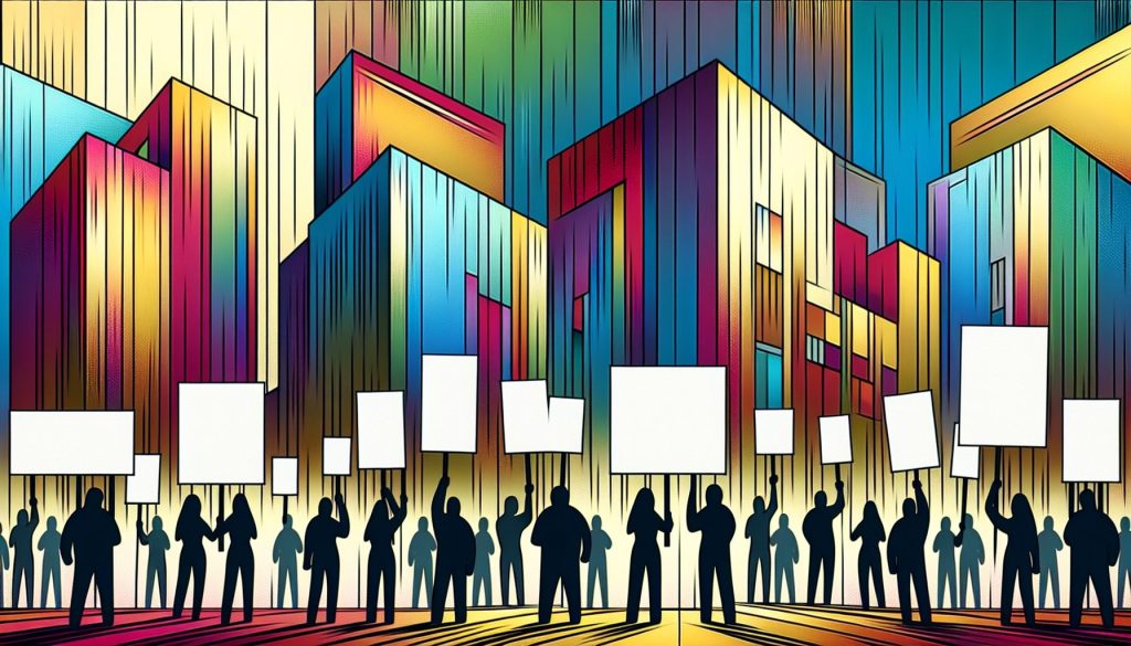 Protesting Employees