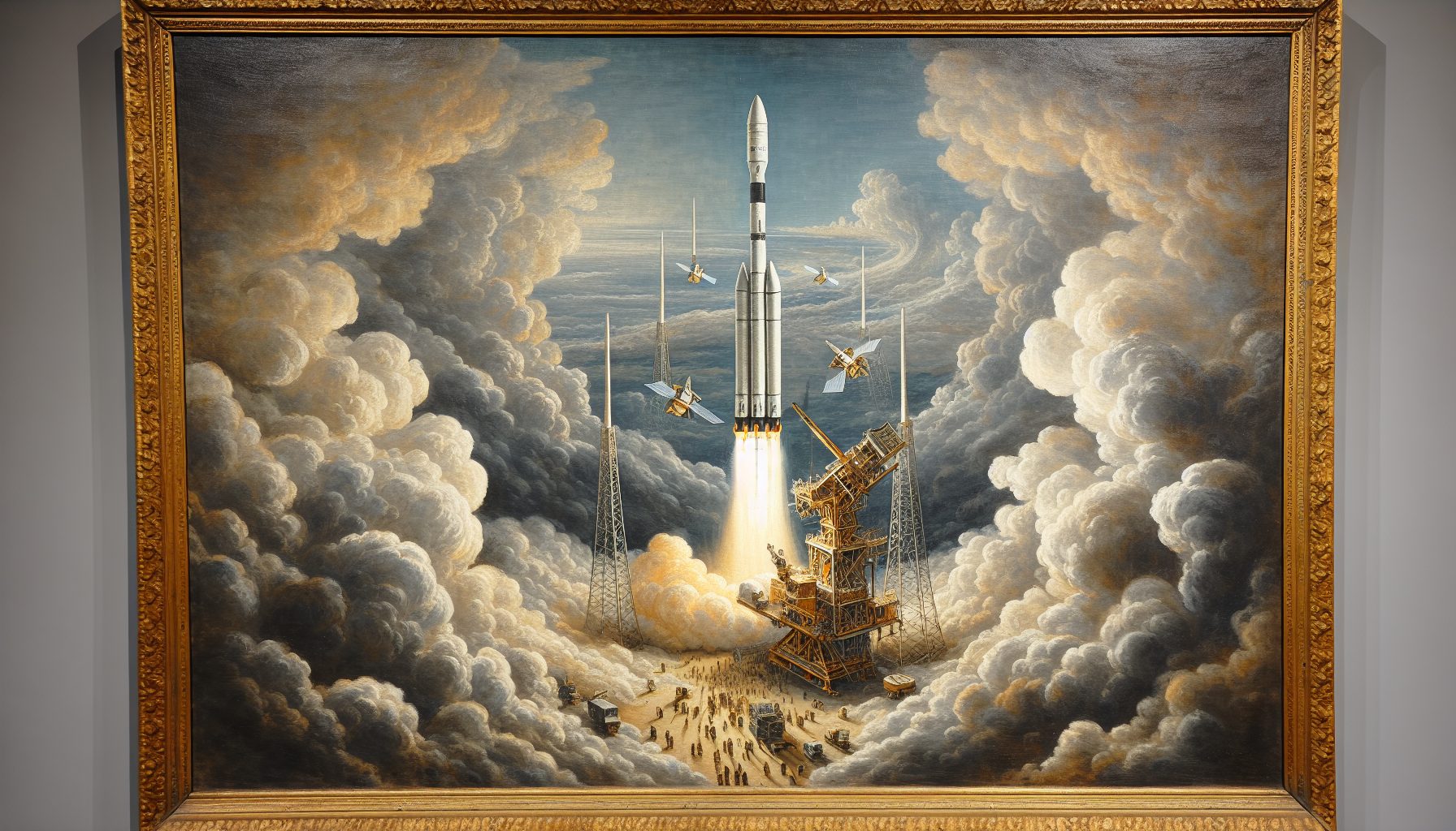 "Satellites Launch Success"
