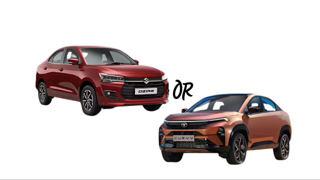 Tata Curvv or Maruti Dzire