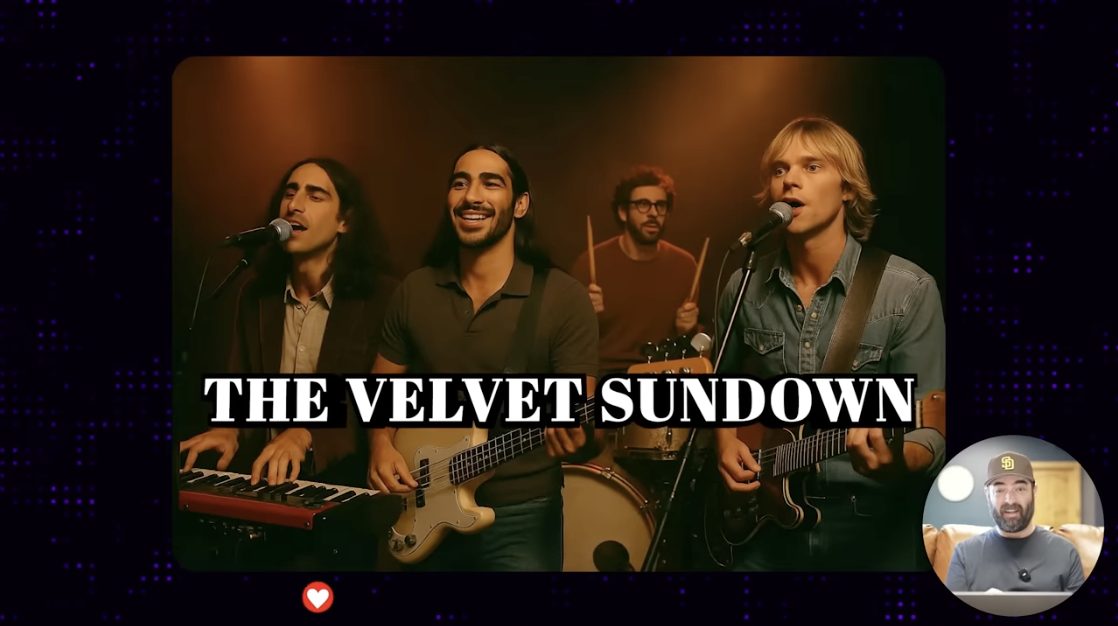 The Velvet Sundown Phenomenon: How AI Music Is Infiltrating Spotify
