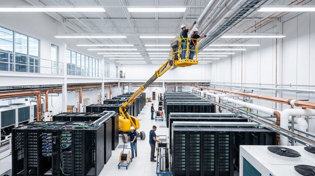 ai boom lifts data centre suppliers