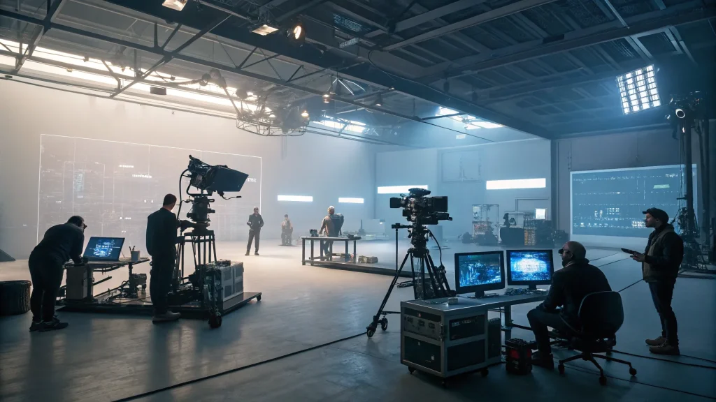 ai reshaping hollywood film production