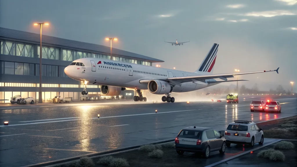 air france flight diverts ebola scare