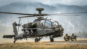 apache helicopter drone hunting mission