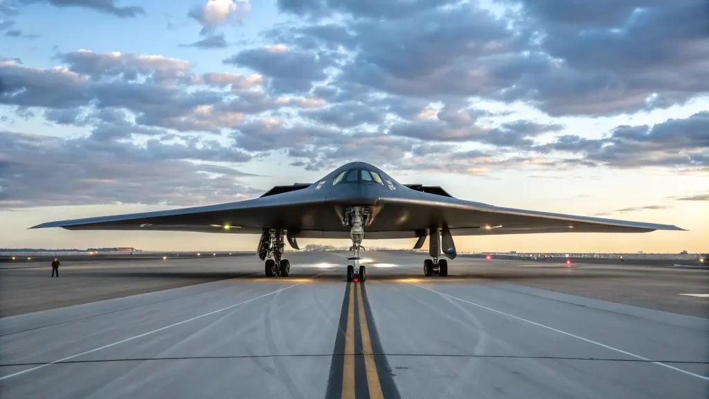 b21 raider nuclear bomber first flight