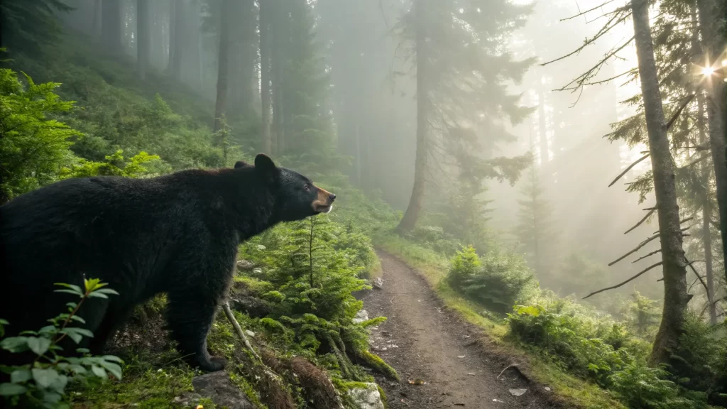 bear sighting closes mountain trail