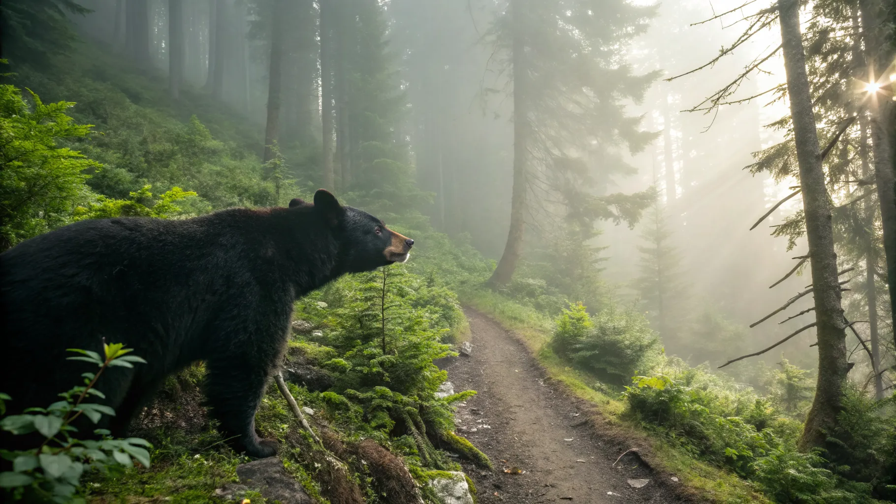 bear sighting closes mountain trail
