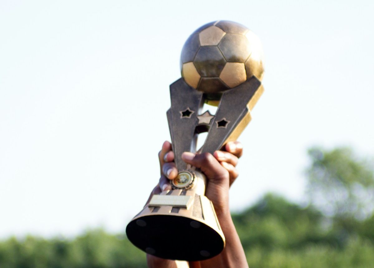 Biden Receives FIFA Club World Cup Trophy From Infantino