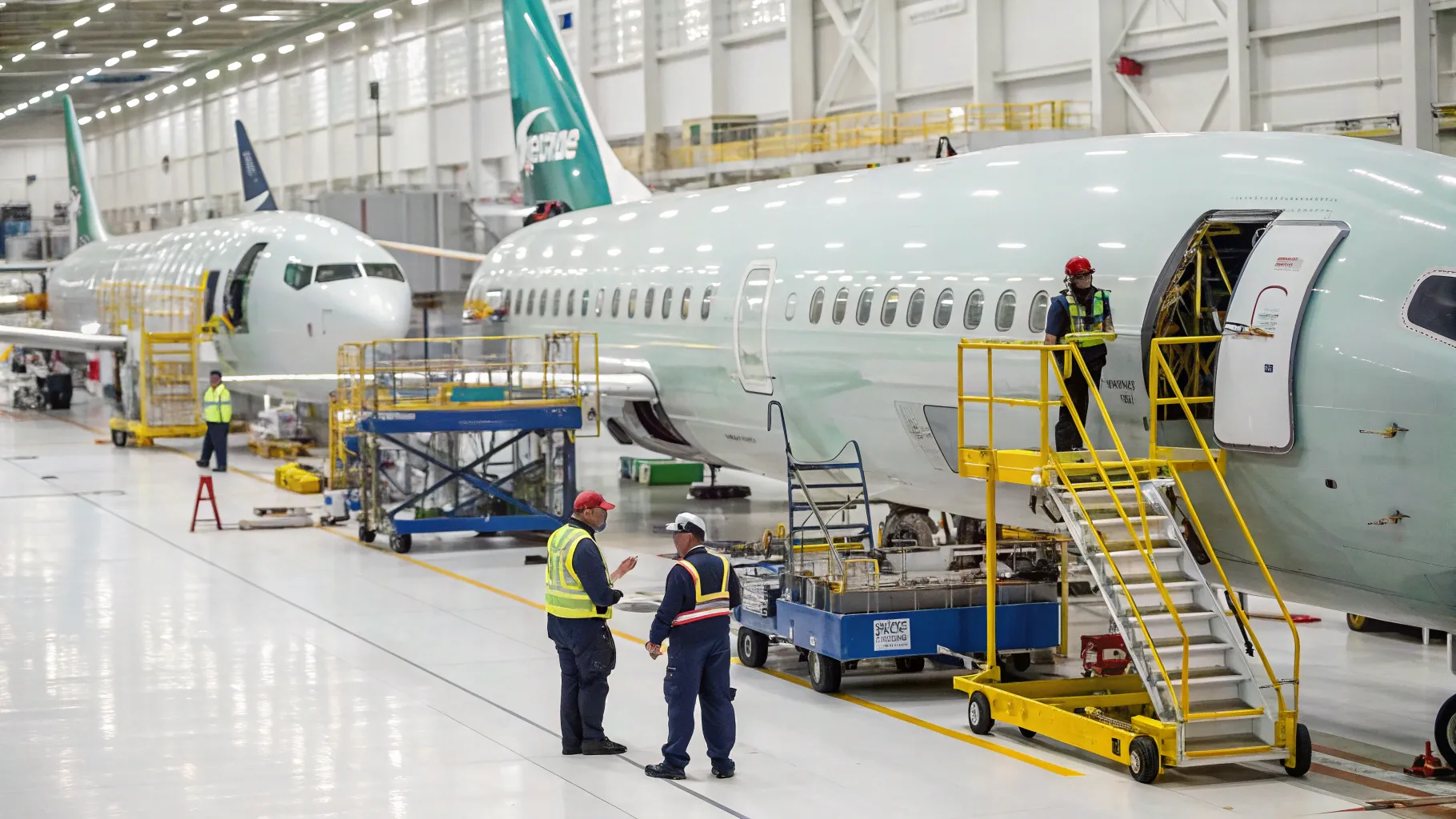 boeing faa caps max production