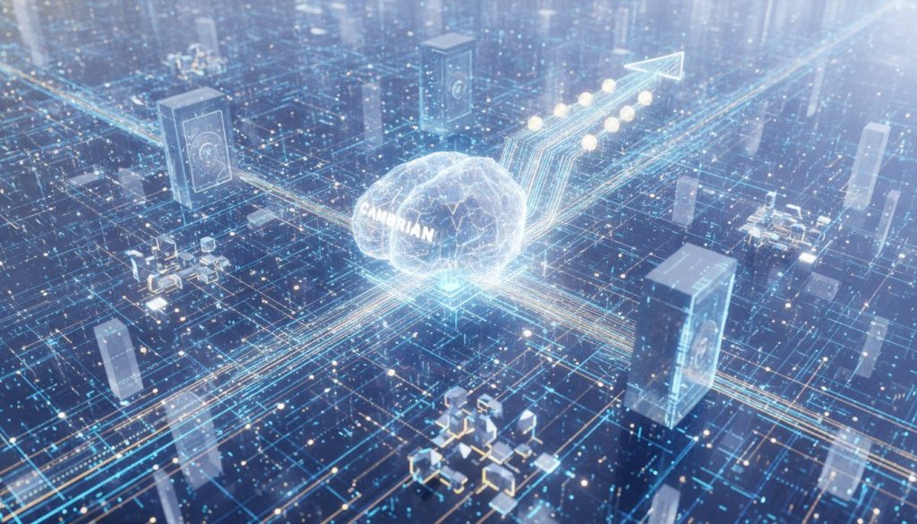 cambrian raises six million blockchain