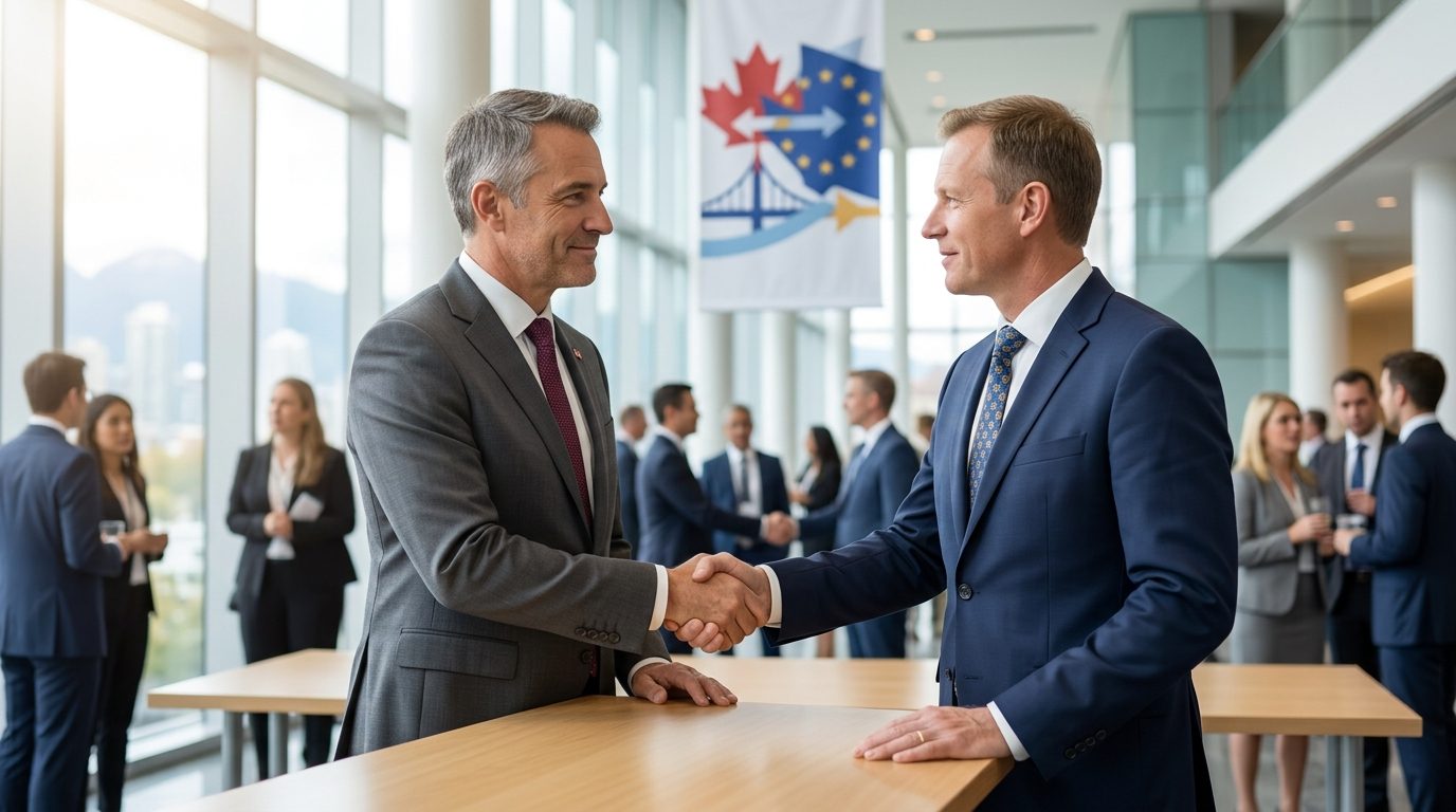 canada seeks stronger economic ties europe