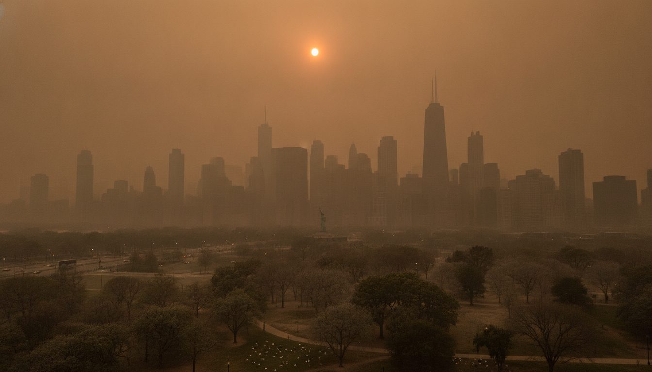 canadian wildfire smoke chokes us