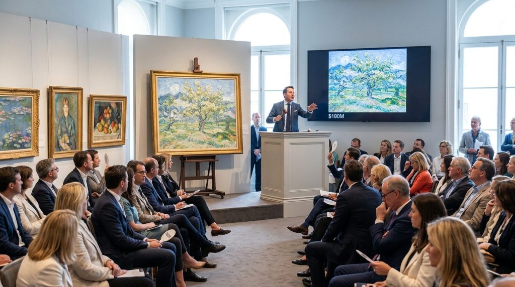 chestnut trees flowers auction sale
