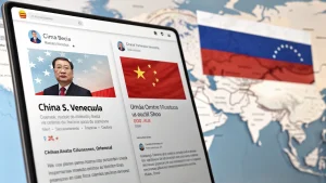 china russia venezuela online exploitation