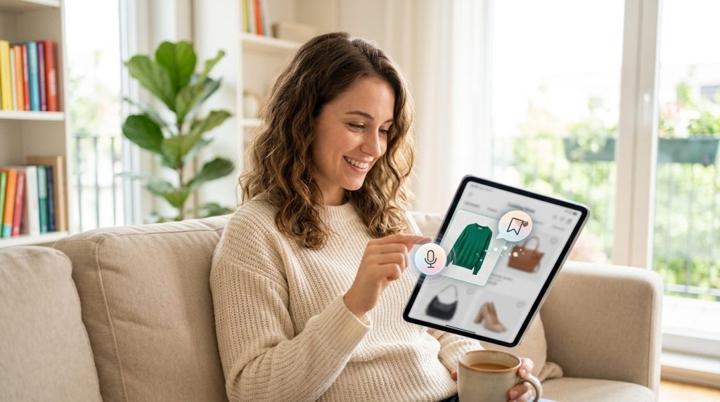 conversational item saving ai prompt
