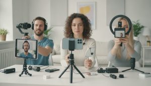 creators tackle smartphone self recording