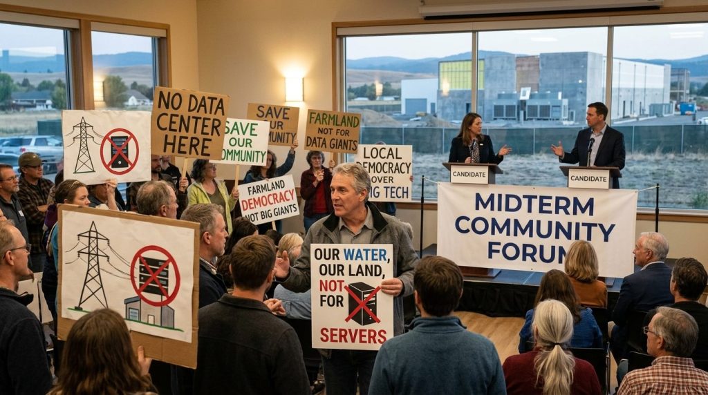 data center opposition reshapes midterm campaigns