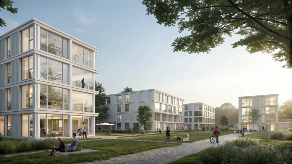 denmark accelerates printed student housing