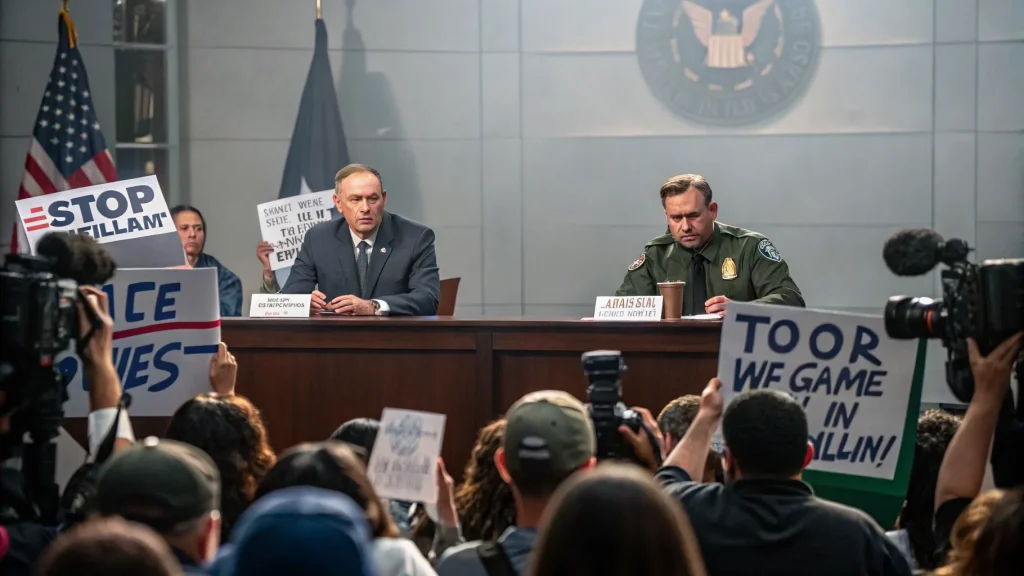 dhs shooting narrative allegations controversy