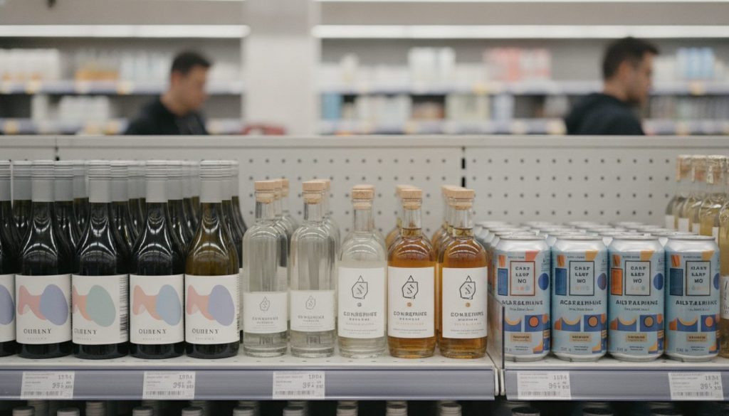 drinkers reduce consumption bottle sizes