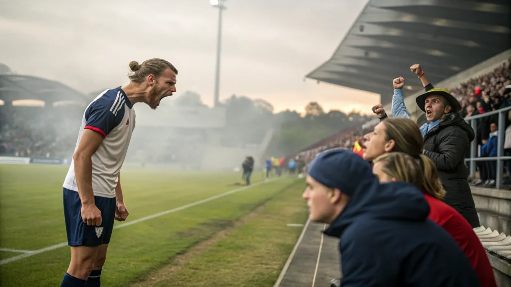 european athletes face abuse fans