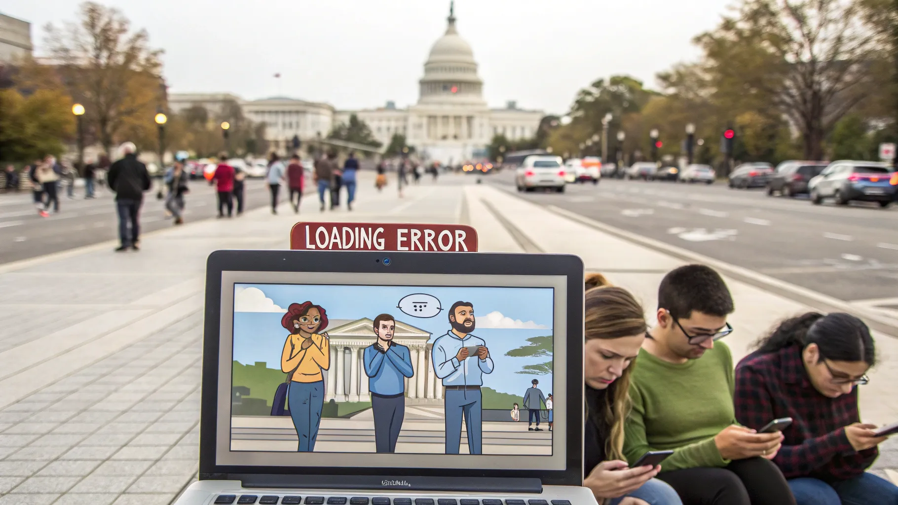 federal data collection outage