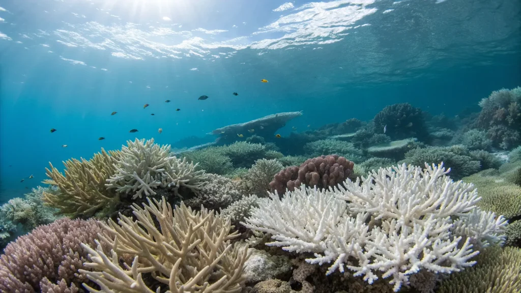 global coral bleaching stark warning