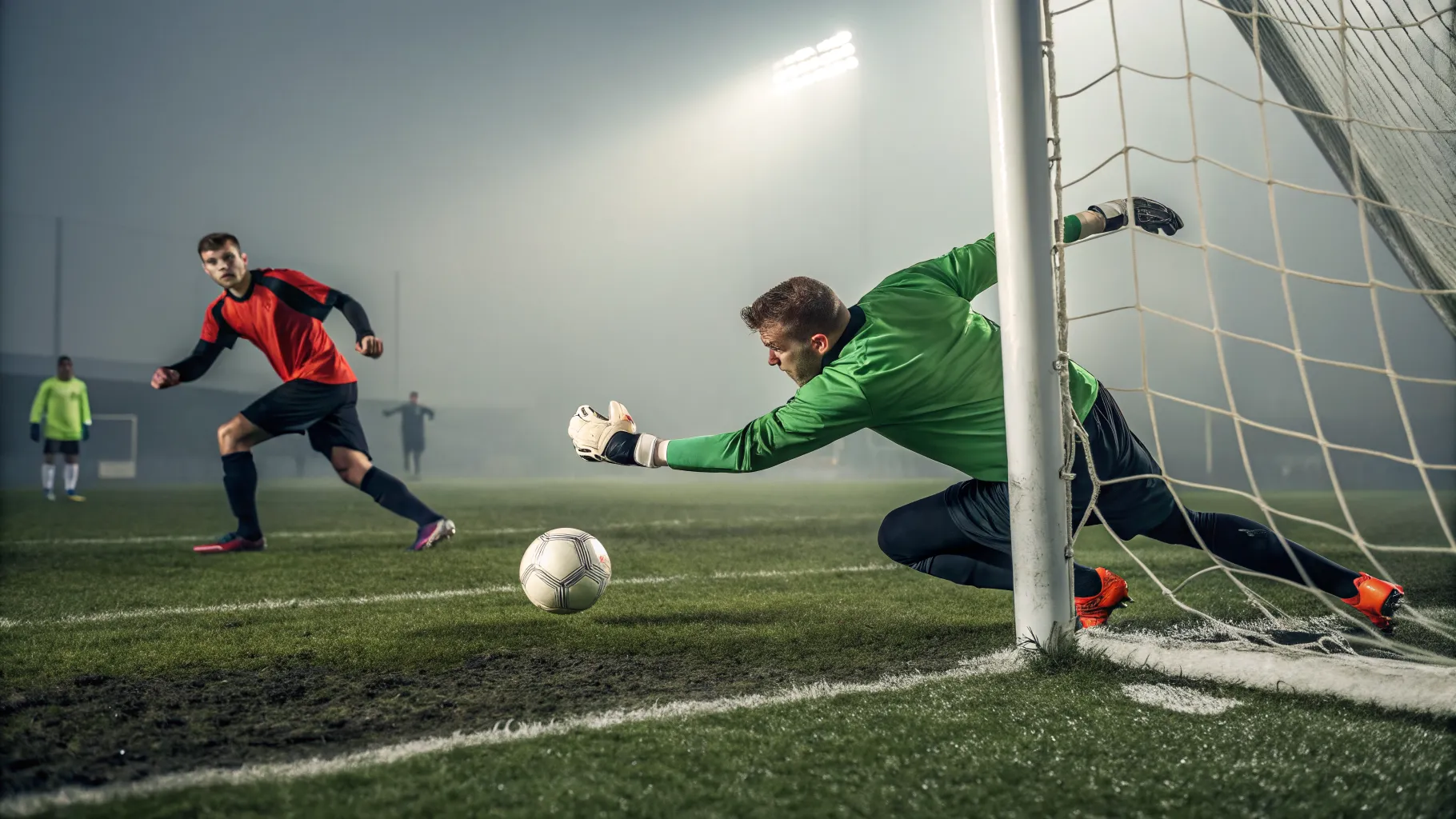 goalkeepers confront unpredictable ball movement