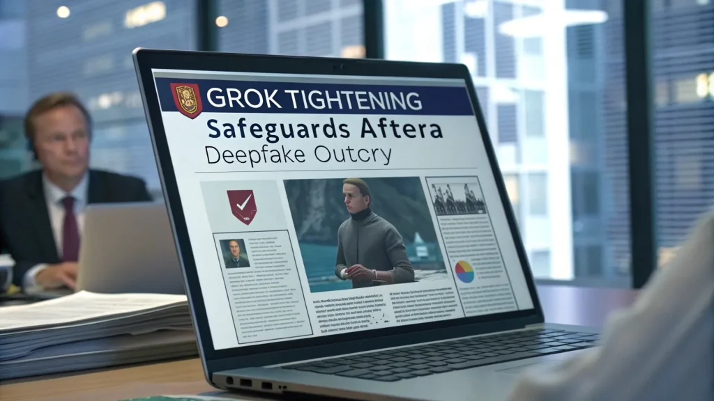 grok deepfake safeguards tightened