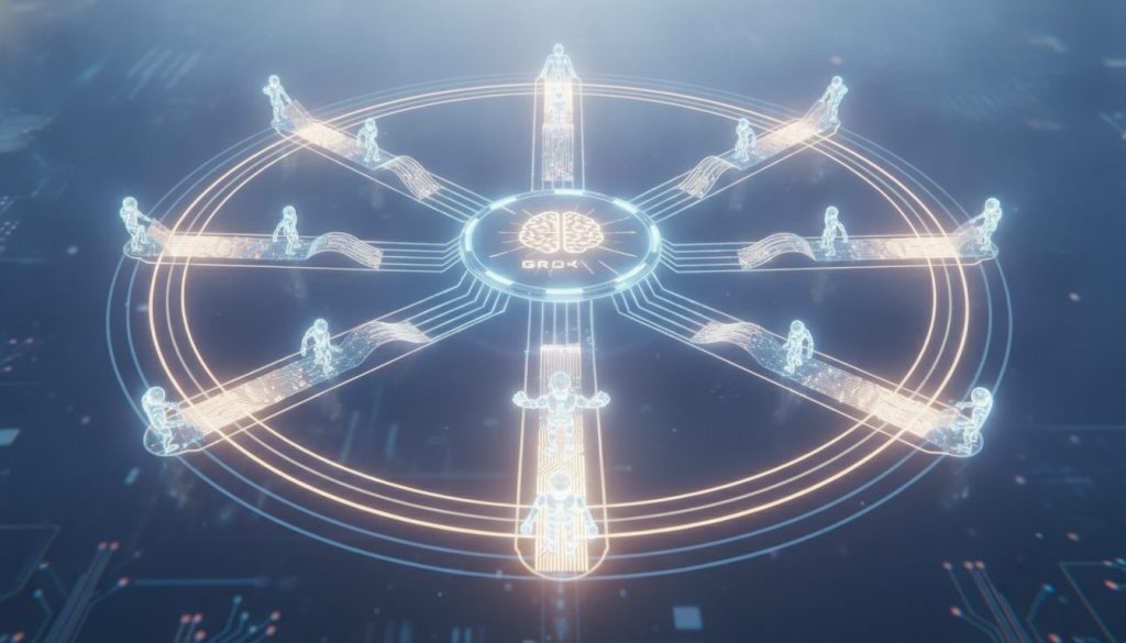 grok parallel workflow orchestration build
