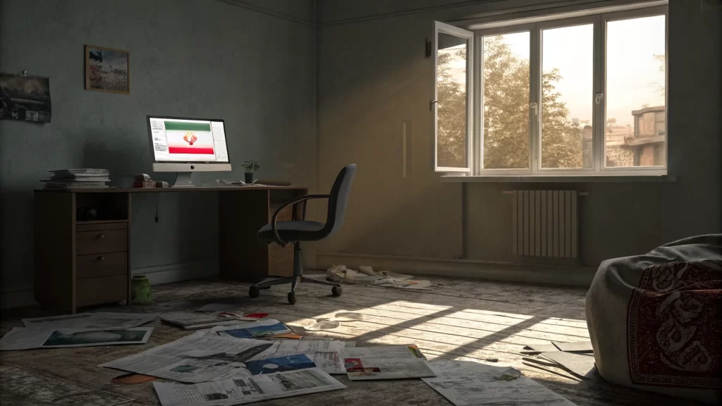 iran imposes wartime internet blackout