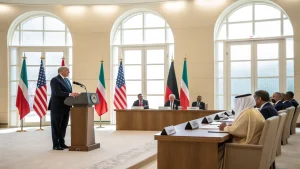 iran strait military tension warning