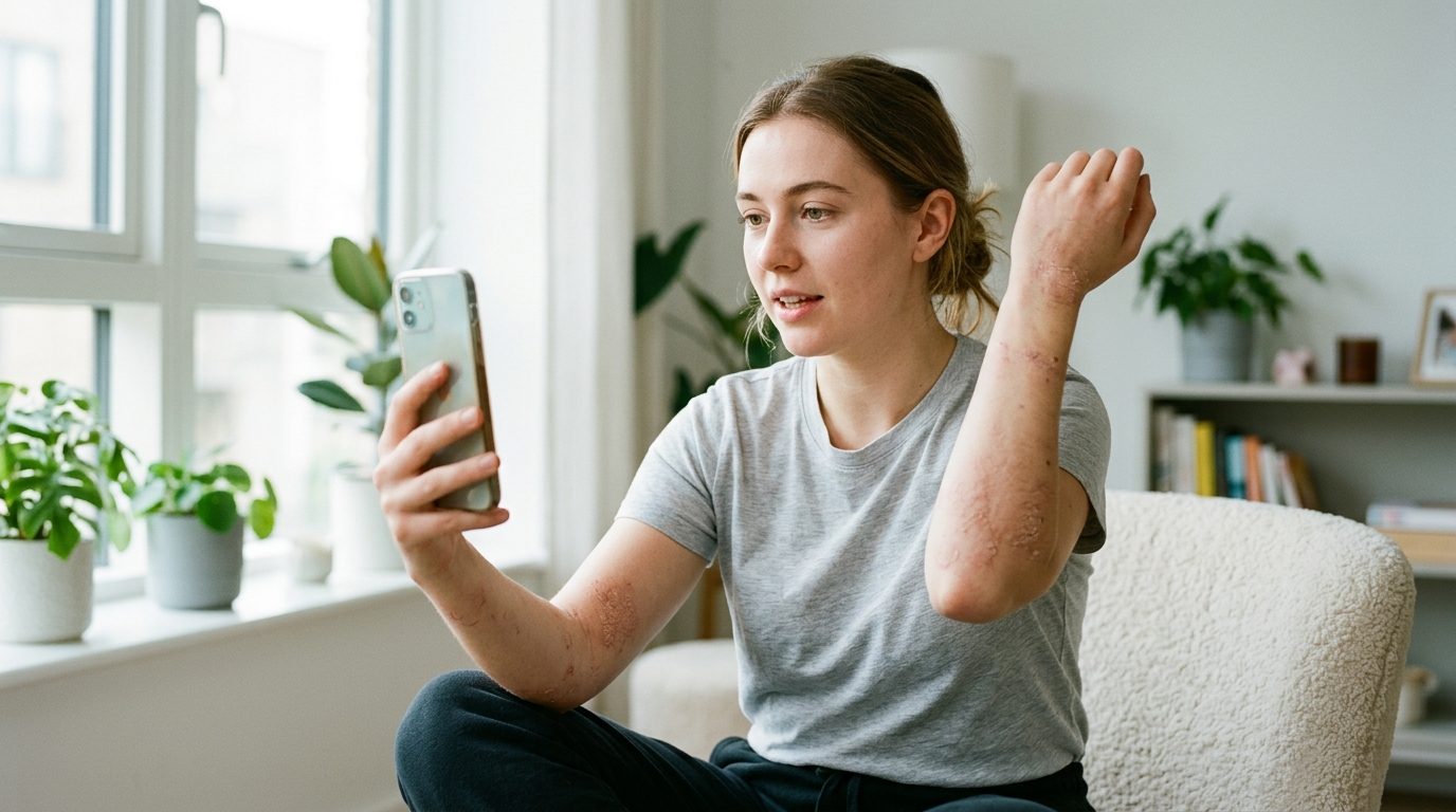 josie north documents eczema flare ups