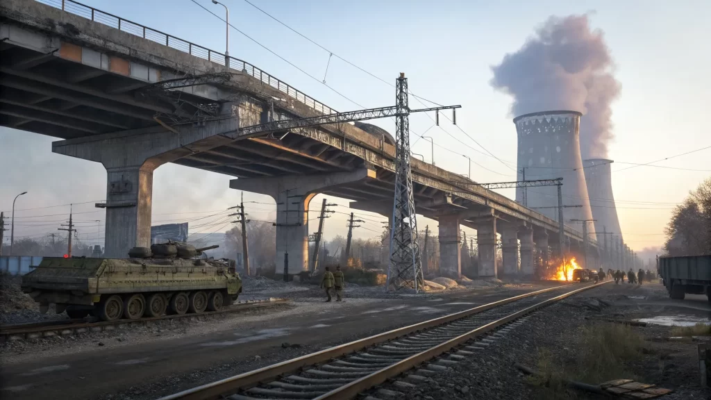 kyiv strikes crimea infrastructure targets