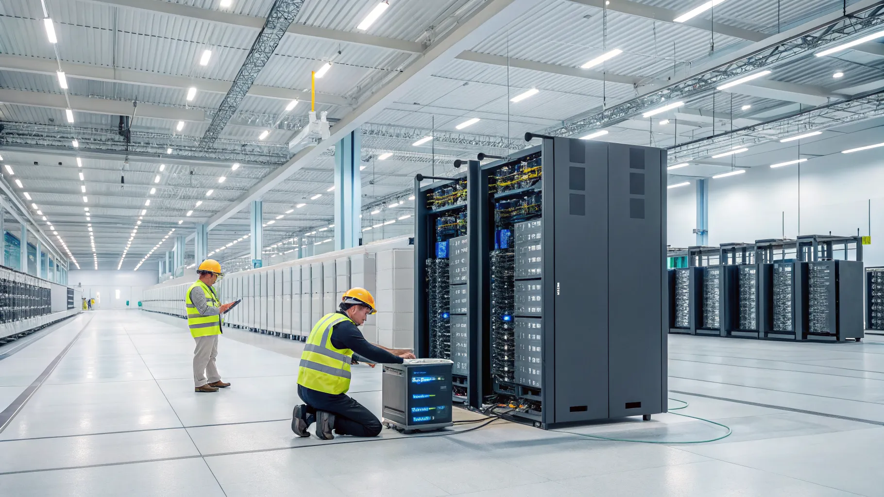 manufacturer installs onsite h200 gpu clusters