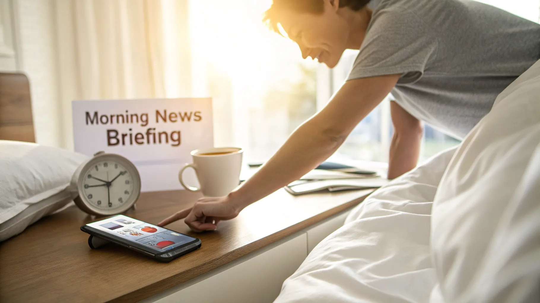 morning briefings shape news habits