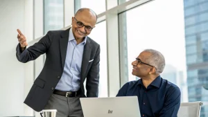 nadella praises rajesh microsoft leadership