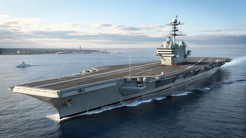 navy ford carrier review