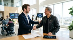 nvidia agrees buy hugging face