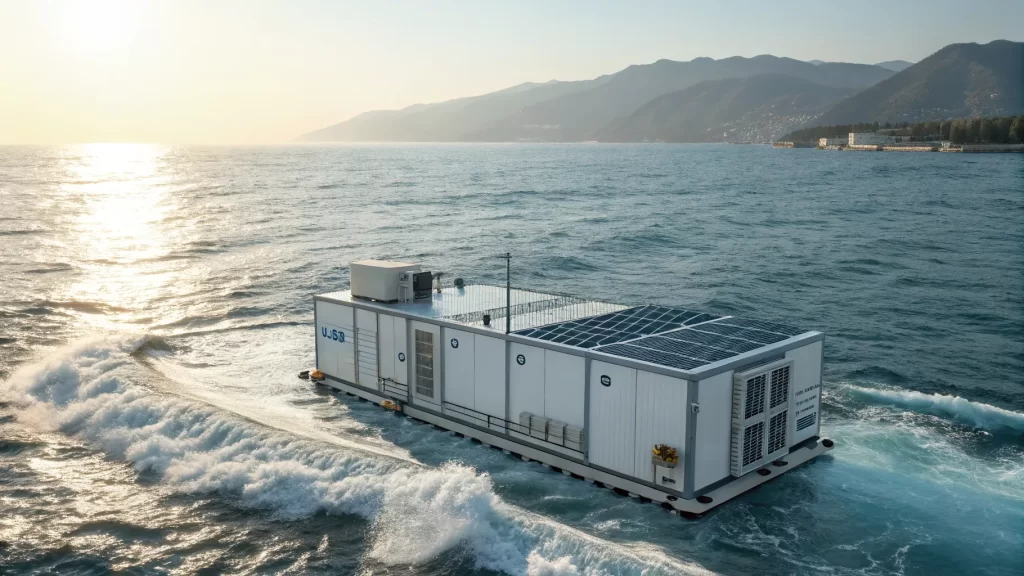 ocean powered data center startup