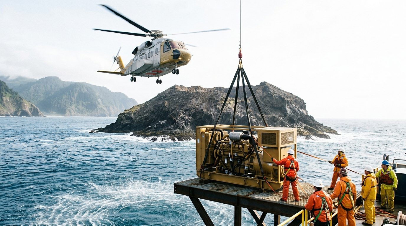 offshore volcano generator endurance energy