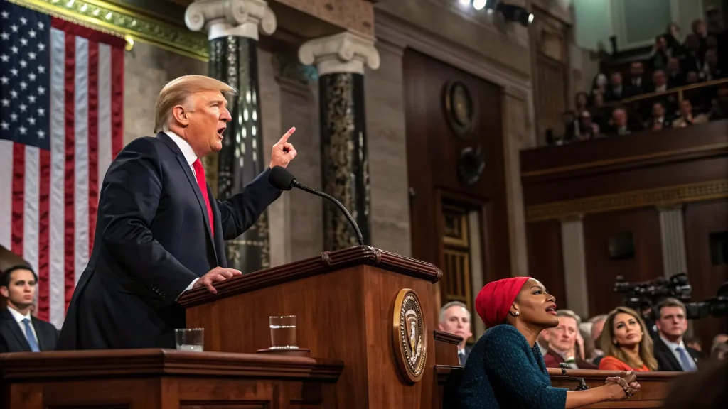 omar criticizes trump sanctuary policy